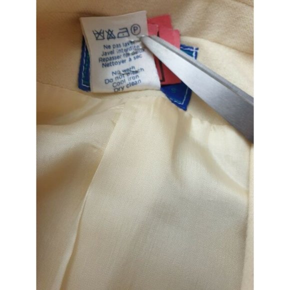 KENZO Paris Vintage Wool Jacket Blazer  Womens Size 42 / 10 - Picture 6 of 12